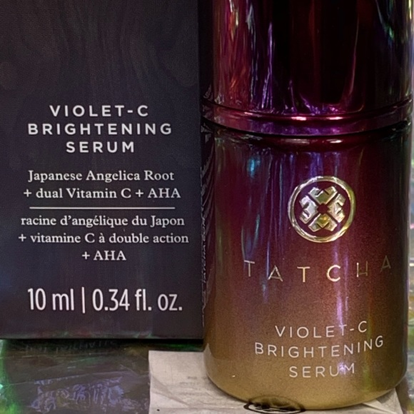New in box TATCHA Violet C Radiance Serum 10ml - Picture 2 of 6